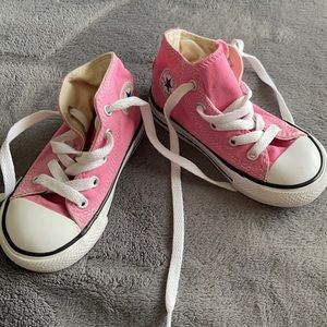 Converse toddler high tops size 7c